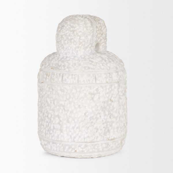 Irina Large White Marble Door Stopper 5