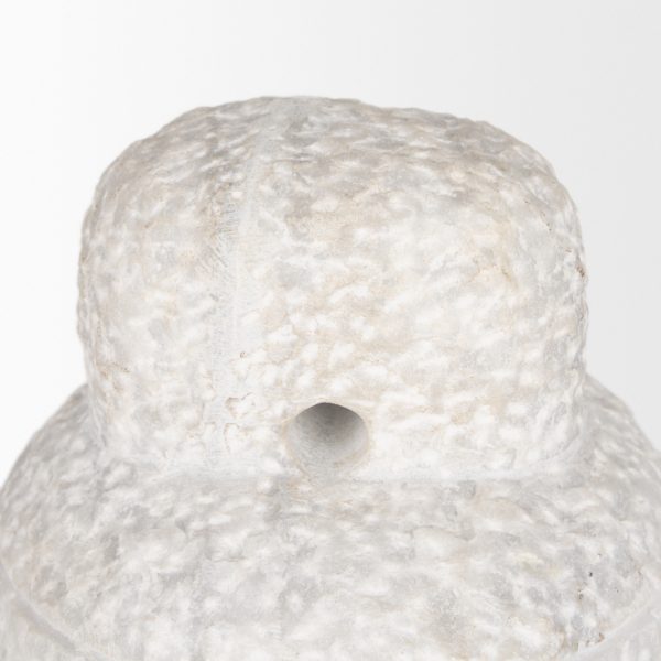 Irina Large White Marble Door Stopper 6