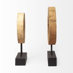 Ironwood II (Small) 13L x 4W Natural Wooden Circular Object