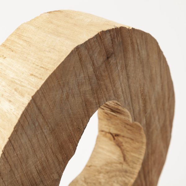 Ironwood II Small 13L x 4W Natural Wooden Circular Object 8