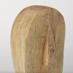 Ivan Large Wooden Head Sculpture