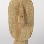 Ivan Large Wooden Head Sculpture
