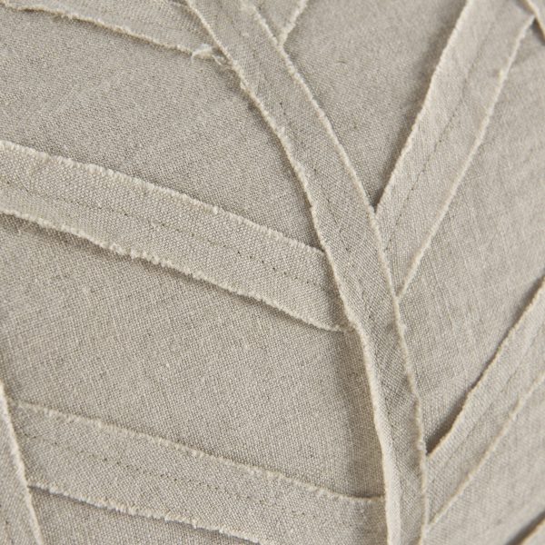 Ivivva 14L x 26W Beige Fabric Textured Decorative Pillow Cover 10