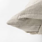Ivivva 14L x 26W Beige Fabric Textured Decorative Pillow Cover