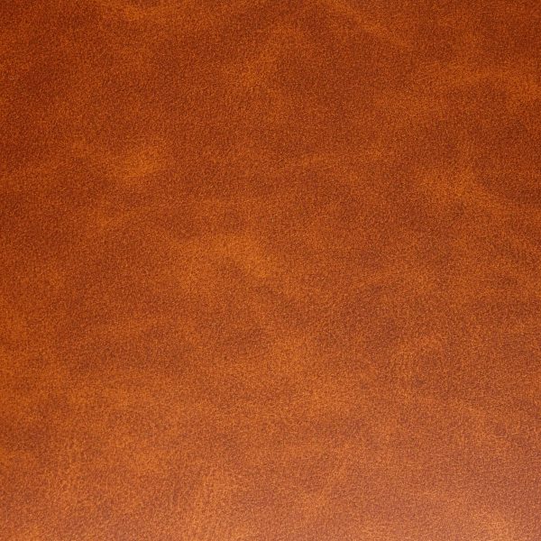 Izzy Black Metal Camel Faux Leather Lounge Chair Ottoman 11