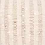 Jace Cream w/ Beige Stripe Lumbar Decorative Pillow Cover