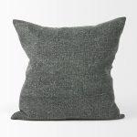 Jack Green Linen Square Decorative Pillow Cover