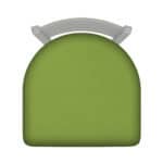 Jackie 36-Inch Extra-Tall Bar Stool with Anodized Nickel Finish and Canter Kiwi Green Seat 8 Jackie 36-Inch Extra-Tall Bar Stool with Anodized Nickel Finish and Canter Kiwi Green Seat