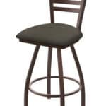 Jackie 30-Inch Bar Stool with Bronze Finish and Graph Chalice Seat 6 Jackie 30-Inch Bar Stool with Bronze Finish and Graph Chalice Seat