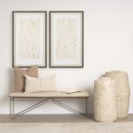 Jacklyn Brown Linen Square Decorative Pillow Cover