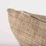 Jacklyn Brown Linen Square Decorative Pillow Cover