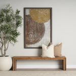 Jacklyn Brown Linen Square Decorative Pillow Cover