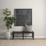Jacklyn Grey Linen Square Decorative Pillow Cover