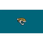 Jacksonville Jaguars 8 ft Polyester Anti Friction Billiard Cloth