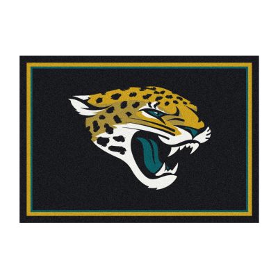 Jacksonville Jaguars 8x11 Officially Licensed Spirit Area Rug