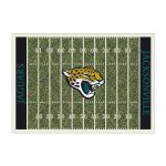 Jacksonville Jaguars Homefield 4x6 Football Field Area Rug
