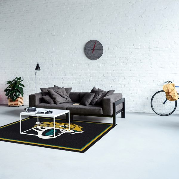 Jaguars 4x6 Spirit Rug Officially Licensed NFL Area Rug 1