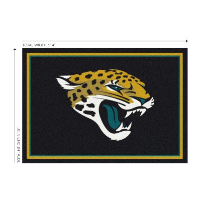 Jaguars 4x6 Spirit Rug Officially Licensed NFL Area Rug