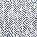 Janelle Cream w/ Indigo Print Linen Lumbar Decorative Pillow Cover