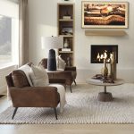Javier 18.0L x 18.0W x 30.75H Black Base W/Cream Fabric Shade Table Lamp