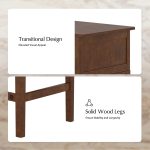 Jessy Walnut Transitional Desk with Hidden Drawers and Cable Hole 10 Jessy Walnut Transitional Desk with Hidden Drawers and Cable Hole