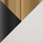 Jie 30 Gold and White Contemporary Barstools (Set of 2) 24 Jie 30 Gold and White Contemporary Barstools (Set of 2)