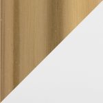 Jie Gold Faux Leather Contemporary Dining Chairs (Set of 2) 20 Jie Gold Faux Leather Contemporary Dining Chairs (Set of 2)