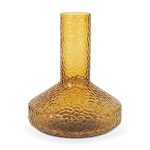 Jolene Tall Amber Glass Vase