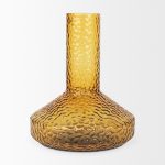 Jolene Tall Amber Glass Vase