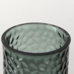 Jolene Tall Green Glass Vase