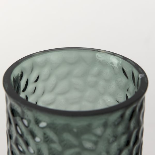 Jolene Tall Green Glass Vase 6