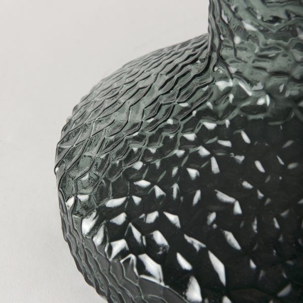 Jolene Tall Green Glass Vase 7
