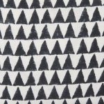Jolie Cream w/ Black Print Linen Square Decorative Pillow Cover 15 Jolie Cream w/ Black Print Linen Square Decorative Pillow Cover