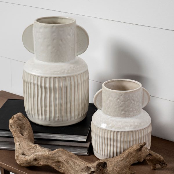 Judy Large Eggshell Ceramic Vase 4