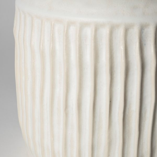 Judy Large Eggshell Ceramic Vase 7