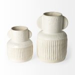 Judy Small Eggshell Ceramic Vase