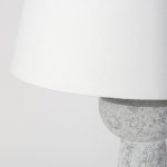 Julia 16.0L x 16.0W x 27.0H Gray Antique Painted Cement Table Lamp