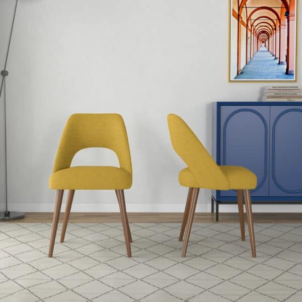 JulianaYellowDiningChair SetOf2 6