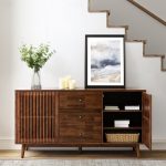 Julius Walnut Solid Wood Mid-Century Modern Sideboard 9 Julius Walnut Solid Wood Mid-Century Modern Sideboard
