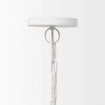 Juniper 24" Round White Dome Pendant Light