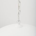 Juniper 36" Round White Dome Pendant Light