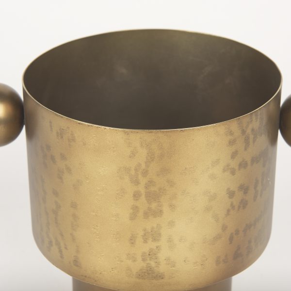 Juno 6.5H Medium Gold Iron Medium Vase 5