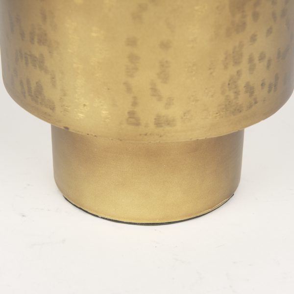Juno 6.5H Medium Gold Iron Medium Vase 8