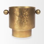Juno 8.5H Large Gold Iron Vase