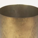 Juno 8.5H Large Gold Iron Vase