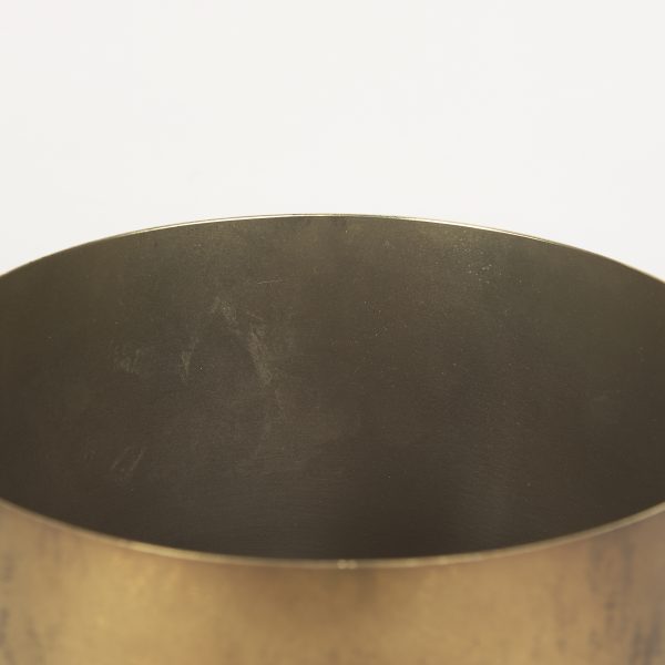 Juno 8.5H Large Gold Iron Vase 6