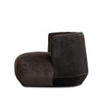 KITSUI Coffee Bean Fabric Unique Modern Lounge Chair 9 KITSUI Coffee Bean Fabric Unique Modern Lounge Chair