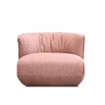 KITSUI Coral Fabric Modern Lounge Chair 7 KITSUI Coral Fabric Modern Lounge Chair