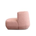 KITSUI Coral Fabric Modern Lounge Chair 8 KITSUI Coral Fabric Modern Lounge Chair