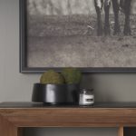 Kadara Black Solid Wood Decorative Bowl